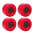 thumbnail image 4 of serony Roue de Patin en Ligne PU Résistante à l'Usure 58mm 82A Roues de Remplacement Rouge, 4 of 9