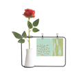thumbnail image 1 of Matcha s Art Pattern Artificial Rose Flower Hanging Vases Decoration Bottle, 1 of 3