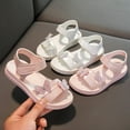thumbnail image 6 of WAYUTE Girls Sandals for Toddler Kids Summer Casual Outdoor Breathable Comfortable Lightweight Soft Sole Walking Shoes for Ages 1 12, 6 of 8