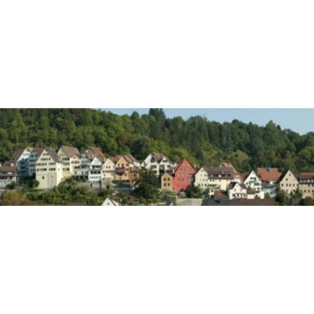 Buildings in a city Horb am Neckar Northern Black Forest Region Baden-Wurttemberg Germany Canvas Art - Panoramic Images (18 x