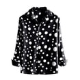Ceisia Men's Polka Dot Print Button Down Shirt Long Sleeve Casual Slim — free download