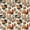 Peach 2, variant on Erosebridal Chicken Shower Curtain 72Wx72L for Boys Girls, Farm Eggs Waterproof Bathroom Curtain