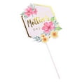 thumbnail image 2 of Dessert Card Insertion Clearance! Happy Mother'S Day Cake Toppers Flower Heart Paper Cake Picks Cake Decoration for Birthday Mother'S Day, 2 of 9