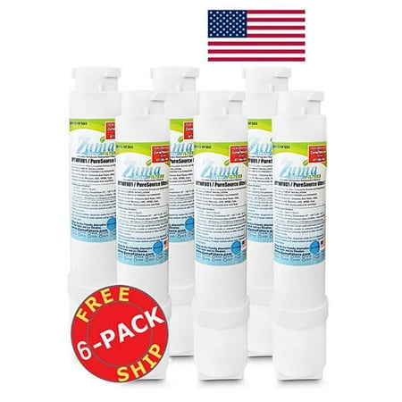 

ZUMA Brand Water and Ice Filter Compatible with FPBC2277RF5 - 6 Pack - Made in U.S.A.