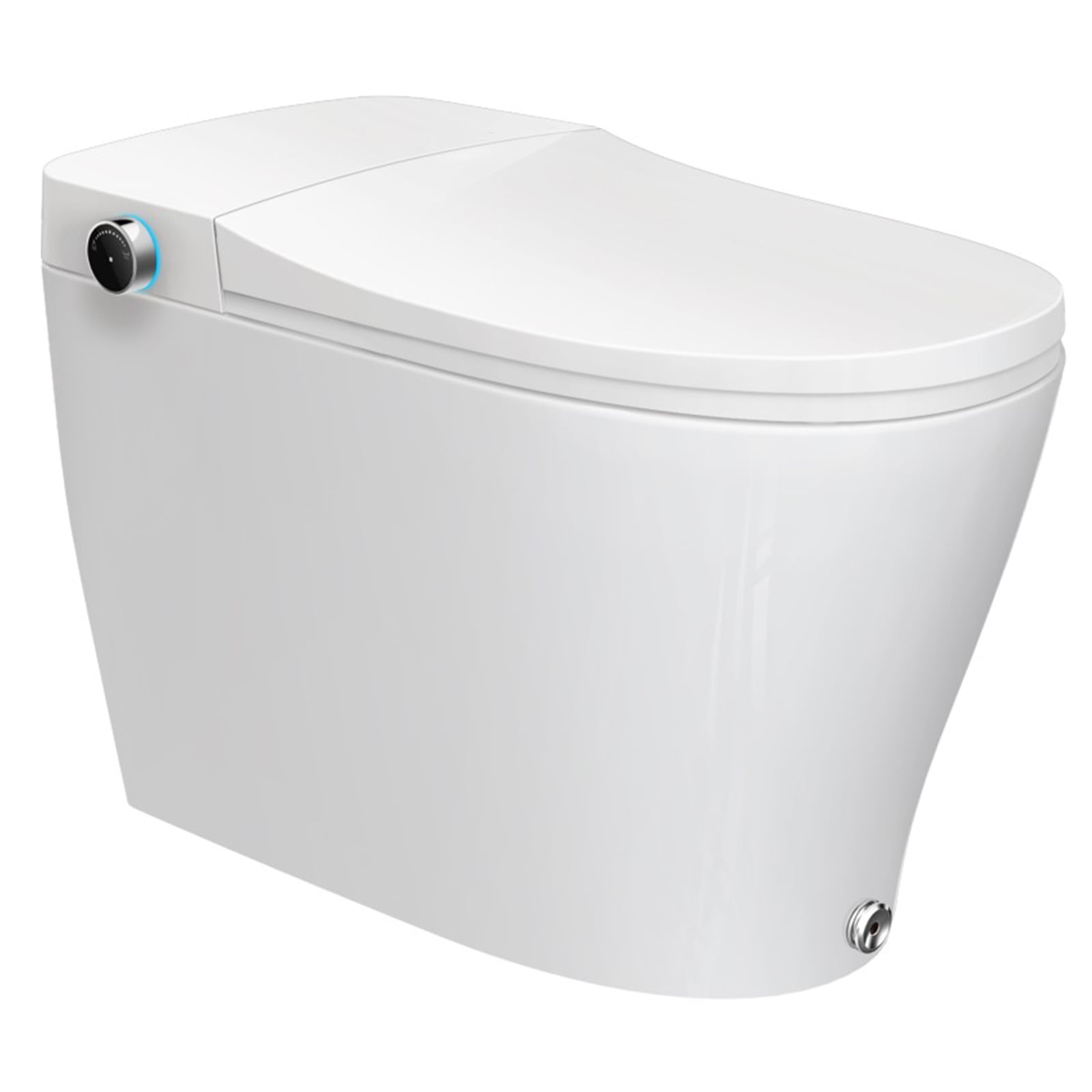 HOROW Elongated Tankless Toilet, One Piece Smart Toilet with Advance