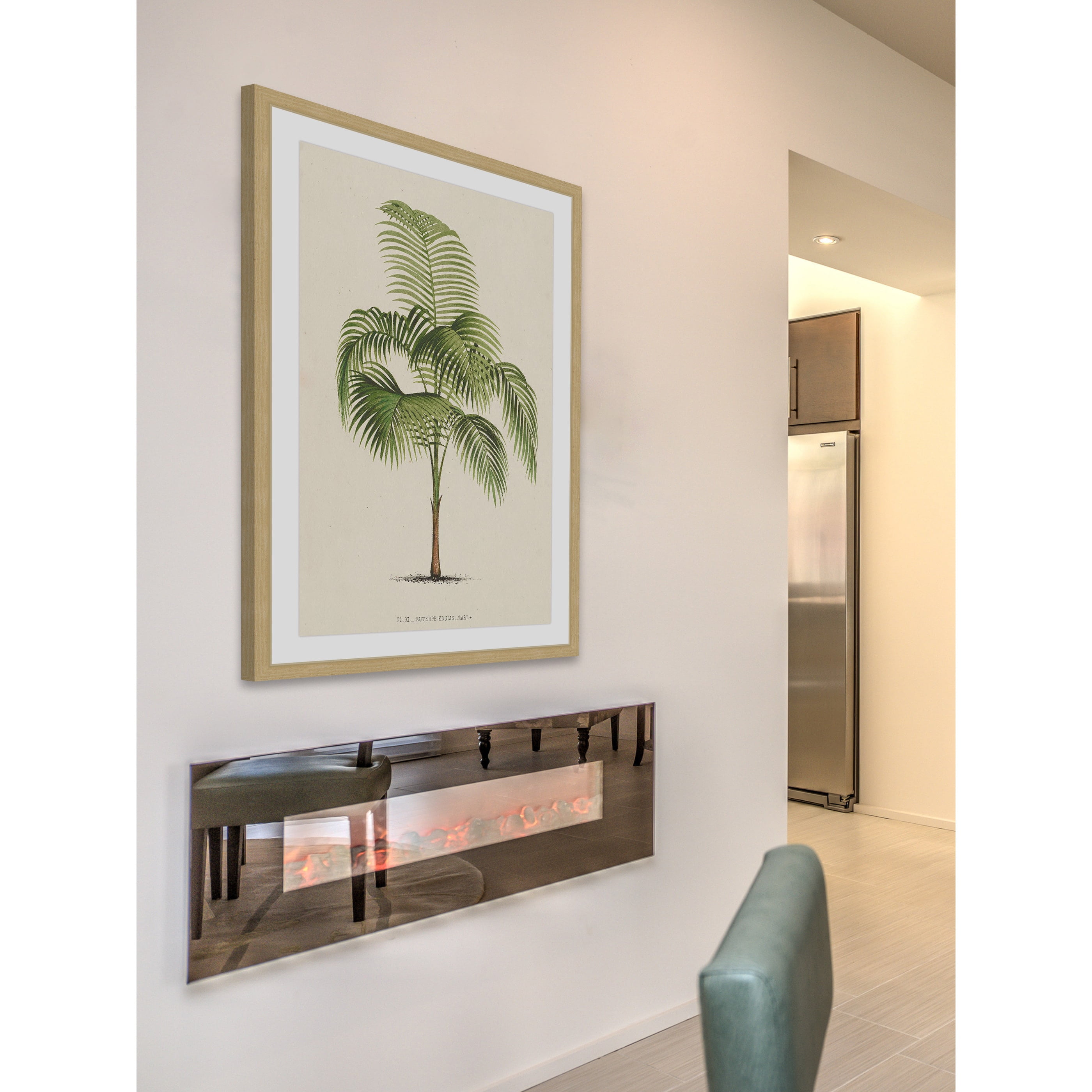 Marmont Hill "Les Palmiers I" Framed Painting Print
