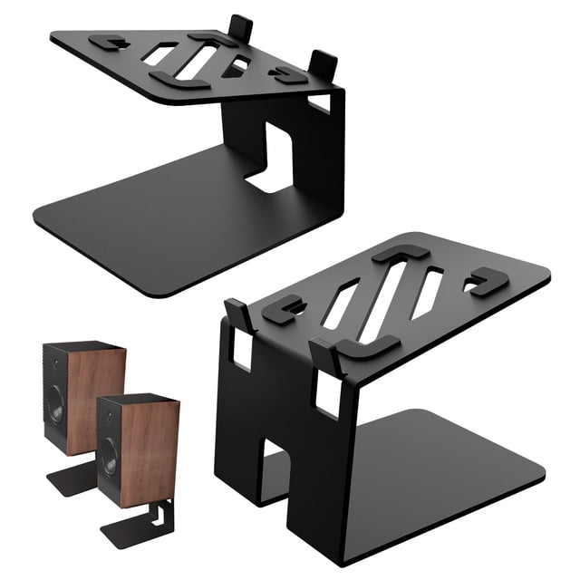 Soportes de altavoz de escritorio JiffyPoint Studio Monitor 30 kg negros
