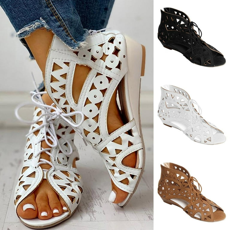Back to College Tejiojio Clearance Sandals Ladies Shoes Casual