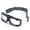 Black, variant on BIMZUC Gray Sports Goggles UltravioletProof Impact Resistance Scratchproof Football Protective Glasses 5.91 inches / 15 cm