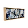 thumbnail image 4 of Stupell Industries Various Sea Clams Animals & Insects Painting Brown Floater Framed Canvas Art Print Wall Art, 25 x 11, 4 of 10