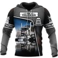 thumbnail image 2 of Nuevas sudaderas con capucha para hombre con estampado 3D de camiones pesados, moda urbana, suéter holgado de gran tamaño, sudaderas casuales de otoño e invierno, 2 of 5