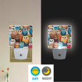 thumbnail image 6 of Owl Cute Night Light LED Dusk to Dawn Auto Sensor Night Lamp Plug-in Nightlight for Bedroom Hallway Kitchen 2 PCs, 6 of 7