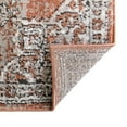 thumbnail image 7 of Unique Loom Nyla Collection Area Rug - Smile (2' x 6' Runner Salmon Pink/Black), 7 of 7