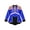Royal Blue, variant on Girls Circus Ringmaster Show Costume Sequins Tassel Long Sleeve Leotard Skirts Role Play Purple 16