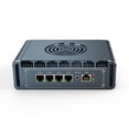 thumbnail image 4 of Dispositivo de firewall Intel N100 de 12.ª generación, de aluminio, con ventilador, 4 x i226, LAN de 2,5 G, Celeron N5105, pfSense, PVE, computadora, mini PC con firewall, 4 of 4