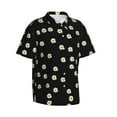 thumbnail image 2 of Little Daisy Hawaiian Shirts For Men, Summer Short-Sleeve Relaxed-Fit Button-Down Shirts Small, 2 of 9