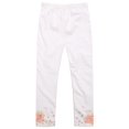 thumbnail image 1 of Richie House Girls' Leggings with Floral and Assenbled Flowers RH0279, 1 of 2