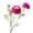 Hot Pink, variant on 3-Head Artificial Ranunculus Flowers with Velvet Texture, Realistic Faux Bloom Stems for Wedding Bouquet Home Vase Table Centerpiece Decor Saffron
