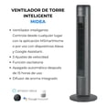 thumbnail image 3 of Ventilador de Torre Midea Inteligente Wi-Fi con 3 Velocidades, Oscilación 60°, Ionizador y Difusor de Aroma 42", 3 of 8