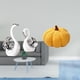 thumbnail image 2 of estatua de cisne,Figuras de cisne de cerámica modernas,Almohadas de calabaza de Halloween,Almohadas de calabaza de Halloween Decoración del hogar Suave,Cojines de calabaza para, 2 of 8