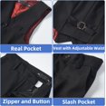 thumbnail image 6 of Boys Suit Slim Fit 5 Piece for Kids Toddler Suit Wedding Outfit for Teenage Boys Formal Tuxedo Set, 6 of 11