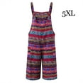 thumbnail image 4 of Minnieouse Monos de mujer Multicolor de una pieza tamaño bohemio tirantes sueltos transpirables sin mangas monos niñas Playsuit playa Vestidos Rojo 5XL Minnieouse AP011485-08, 4 of 6