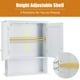 thumbnail image 5 of Mueble de baño montado en la pared COSTWAY con puertas dobles (blanco), 5 of 9