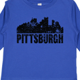 thumbnail image 4 of Inktastic Pittsburgh Skyline Grunge Boys or Girls Long Sleeve Toddler T-Shirt, 4 of 5