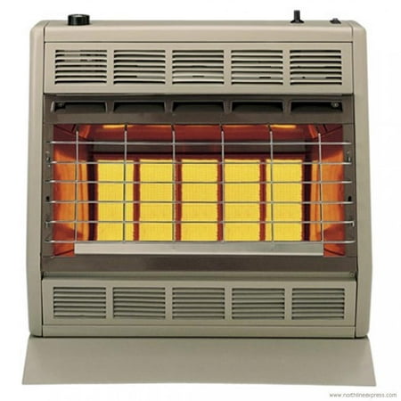 Empire Infrared Vent Free Heater Liquid Propane 30000 BTU, Thermostatic (Best Propane Heating Systems)