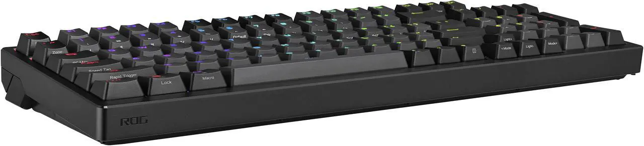 ASUS ROG Azoth 96 HE Wireless Hall Effect Gaming Keyboard - 96% Full-Size, Tri-Mode, Hot Swappable Magnetic Switch, Rapid Trigger, Speed Tap, 8K Hz Polling, Color OLED Screen, PBT Keycaps - Black