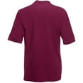 thumbnail image 2 of Fruit Of The Loom Mens 65/35 Pique Short Sleeve Polo Shirt, 2 of 2