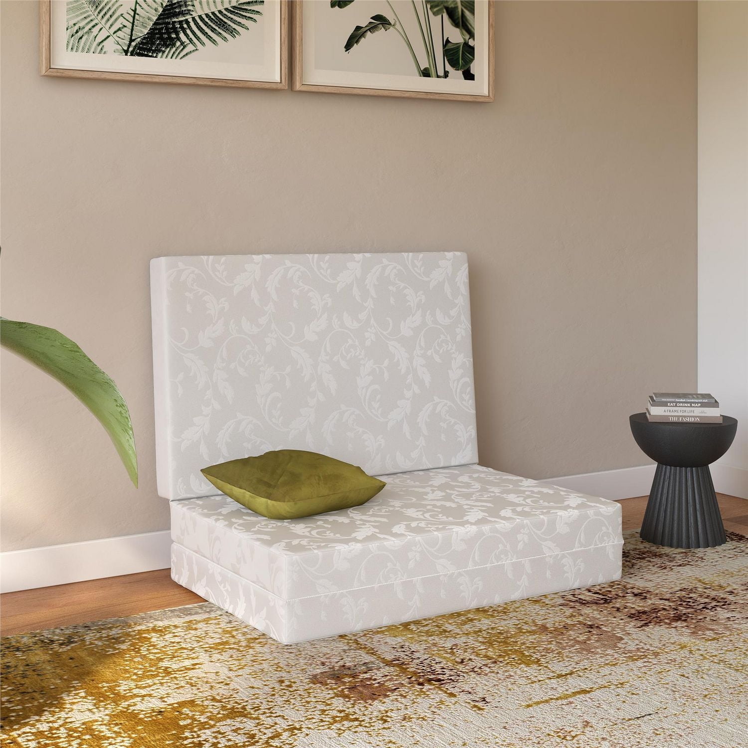 DHP Aries 4-Inch Tri-Fold Mattress / Folding Mattress, Twin