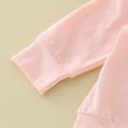 thumbnail image 6 of XBASW Toddler Baby Girl's Sweatsuit 2PCS Outfits Long Sleeve Hoodie Sweatshirt + Jogger Sweatpants with Pockets Set Fall Winter Clothes 0-24M, 6 of 7