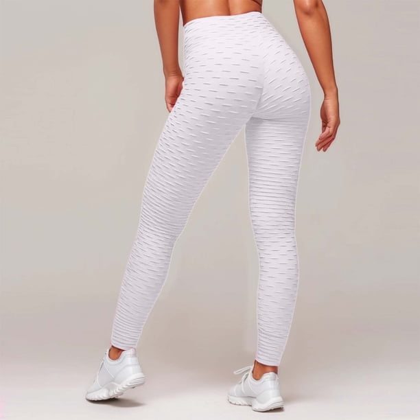 MKLEKYY Pantalones de yoga para mujer, mallas deportivas de cintura alta, pantalones largos de entrenamiento para fitness y ocio