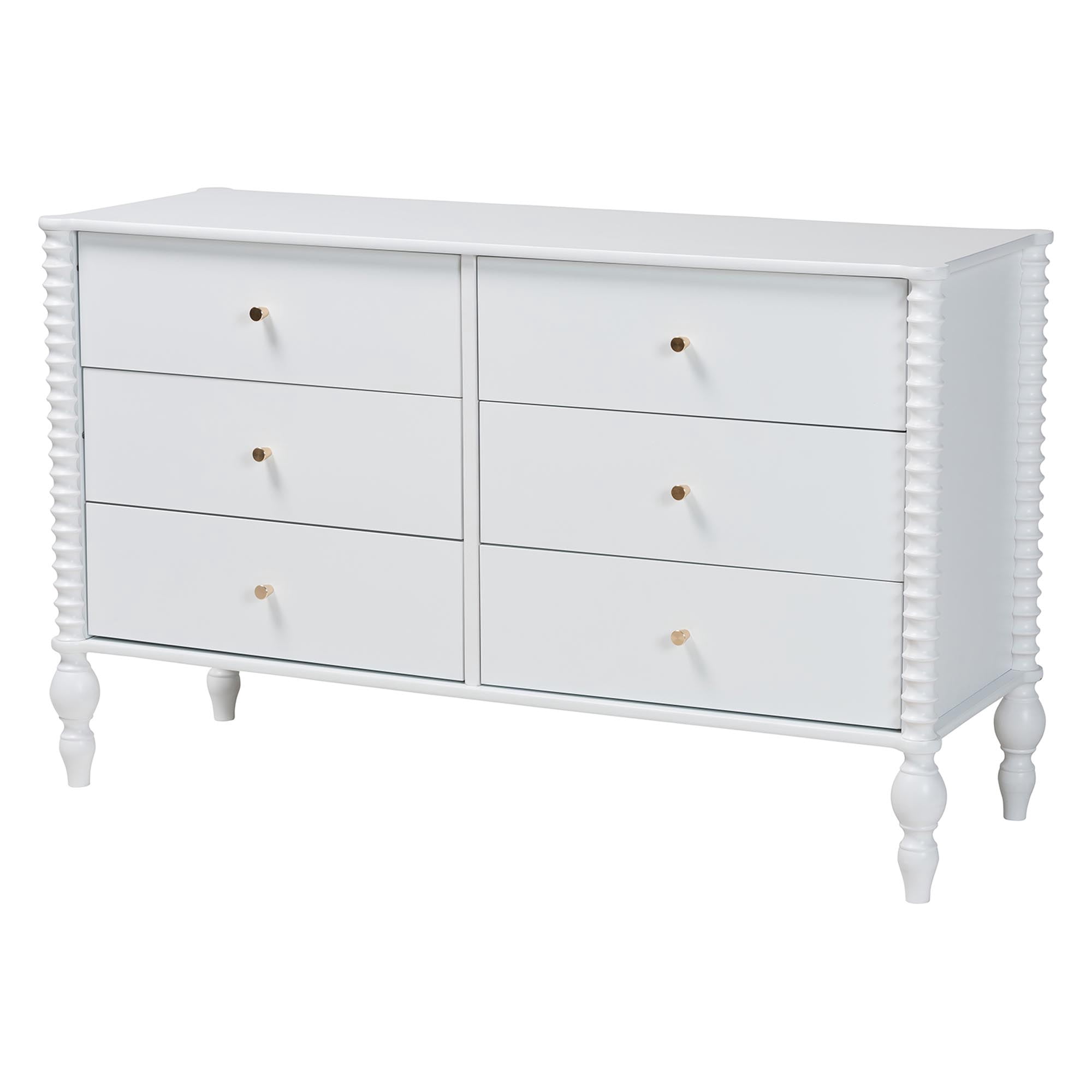 Baxton Studio Callison Farmhouse Bedroom Set, Twin, 4-Piece, White