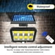 thumbnail image 5 of Lámpara de pared solar al aire libre, impermeable, tipo dividido, luz de villa de jardín, foco LED para patio de porche, control remoto 160COB Sweethay LF000010-04B, 5 of 7