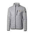 thumbnail image 2 of Men's Cutter & Buck  Gray Texas Longhorns Alumni Logo Rainier PrimaLoft Eco Insulated Full-Zip Puffer Vest, 2 of 3