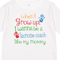 thumbnail image 4 of Inktastic Lacrosse Coach like Mommy Boys or Girls Long Sleeve Toddler T-Shirt, 4 of 5