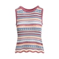 thumbnail image 6 of Jessica Simpson Women's and Women's Plus Kiari Cotton Sweater Tank Top, Sizes XS-4X, 6 of 6