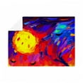 thumbnail image 3 of CafePress - Halloween Modern Abstract Oil Painting - Large Plush Fleece Throw Blanket, 80" L x 60" W, 3 of 4