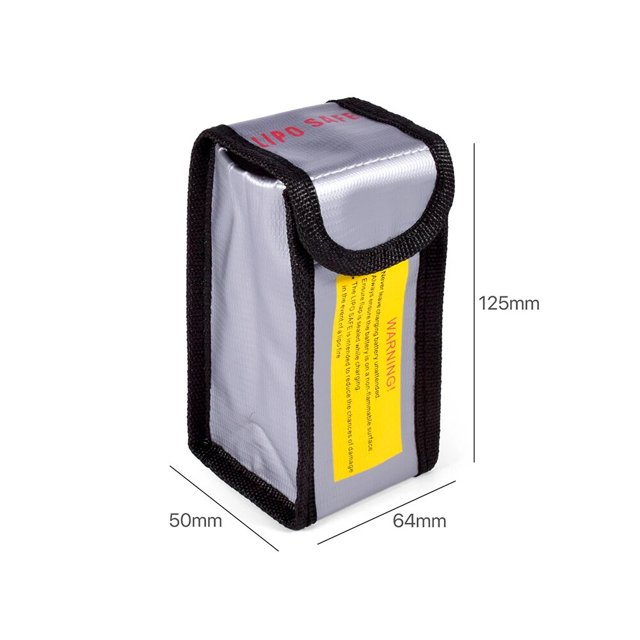 Bolsa de seguridad Lipo Guard, bolsa de seguridad a prueba de explosiones, portátil, 215x115x155mm para RC FPV Racing Drone, batería de coche segura