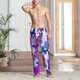 thumbnail image 2 of Balery Flying Butterflies Pantalones de pijama para hombre, pijama ultraligero, pantalón de descanso-XX-Large, 2 of 6