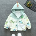thumbnail image 4 of MXIEZI 1-7 Years Boys Girls Hoodies Dinosaur Toddler Boys Jacket Kids Long Sleeve Hooded Shirts Sweatshirts, 4 of 9