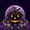 Black Purple, variant on Manfei Cute Highland Cow Print Twin Duvet Cover for Kids, Halloween Pumpkin Witch Hat Art Twin Bedding, Black Reversible, 2-Piece, 1 Duvet Cover and 1 Pillowcase