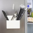 thumbnail image 3 of MoKo Magnetic Dry Erase Marker Holder, Adjustable Magnetic Basket Organizer Shelf for Locker Refrigerator, 2 Pack White, 3 of 7