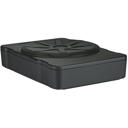 KICKER - Hideaway 10" Compact Powered Subwoofer - Black