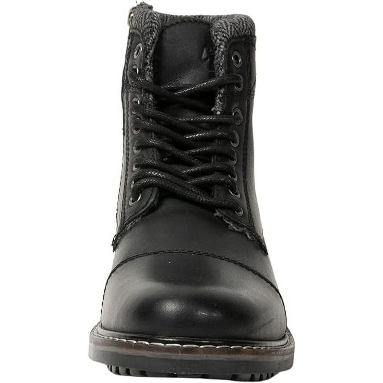 Crevo Camden Men s Boot Black Size 13 Leather