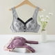 thumbnail image 3 of WILLBEST Brasier Sin Varillas Mujer Sujetador De Mujer Con Hebilla Frontal Y Borde De Encaje Sin Aro De Acero, Ajuste Sin Costuras, Ideal Para Yoga Y Dormir, Talla Grande 323, 3 of 3
