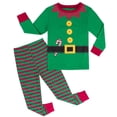 thumbnail image 1 of Conjunto de pijamas para niños pequeños, ropa de dormir de dinosaurio, regalo de Año Nuevo de dibujos animados, Top y pantalones, 100% algodón, navidad, 1 of 4