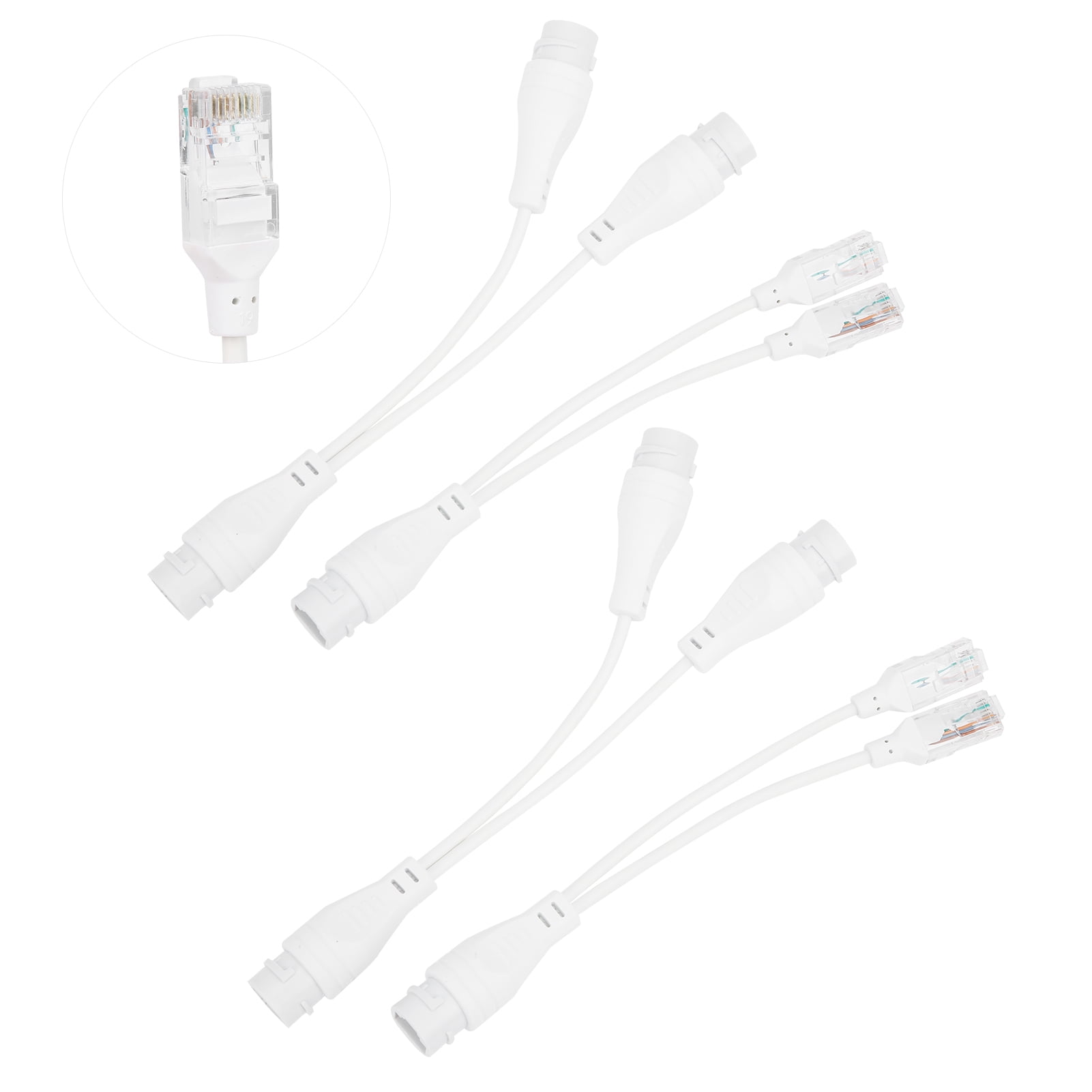 YOUTHINK POE Connectors Cable,POE Adapter Cable,2Set POE Splitter
